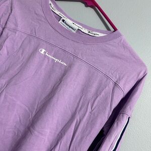Champion Purple Long Sleeve Shirt